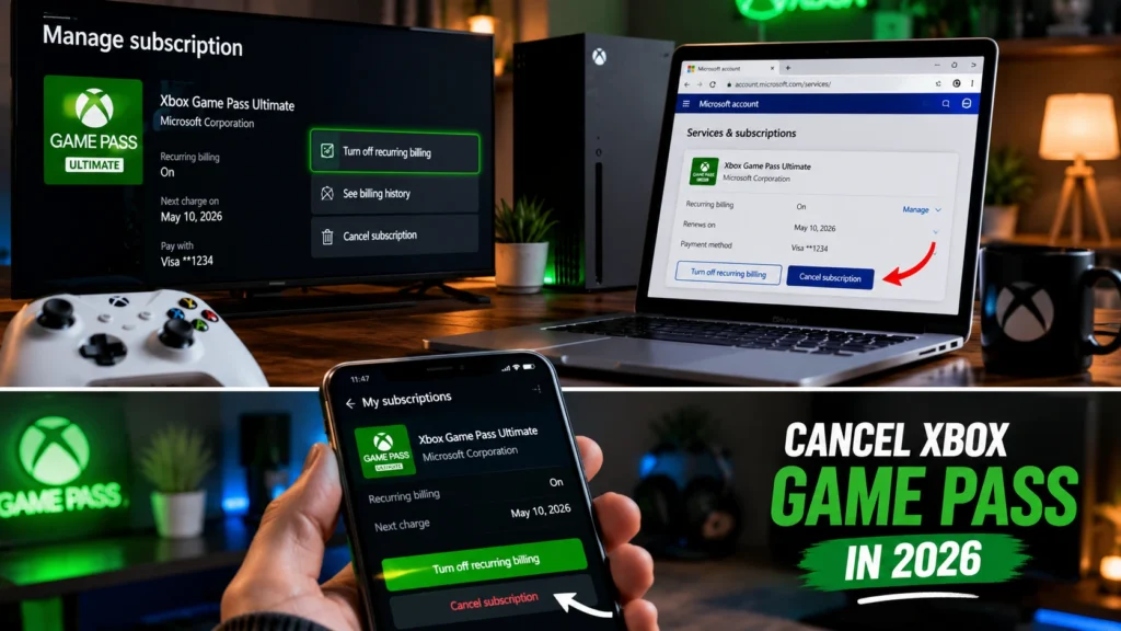 How to Cancel Xbox Game Pass