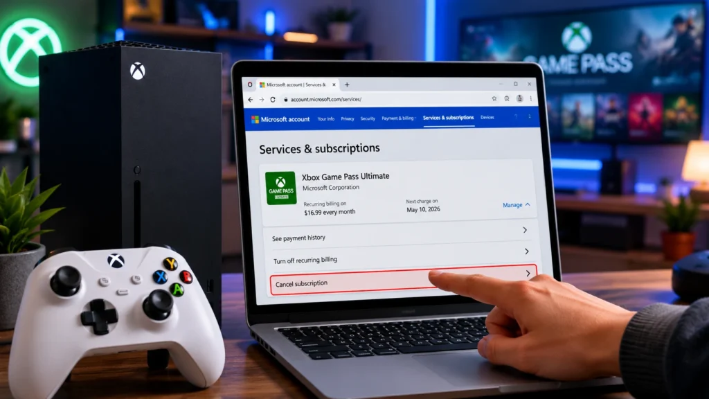 How to Cancel Xbox Game Pass