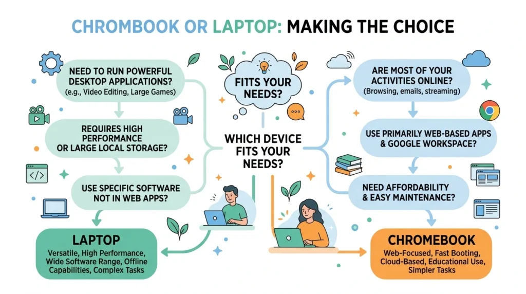 Chromebook vs Laptop