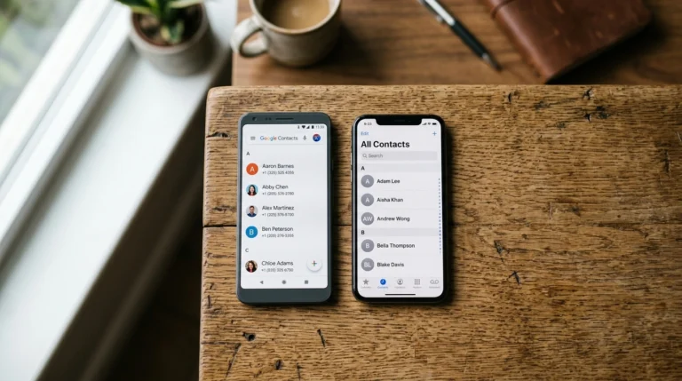 How to Transfer Contacts to New Phone