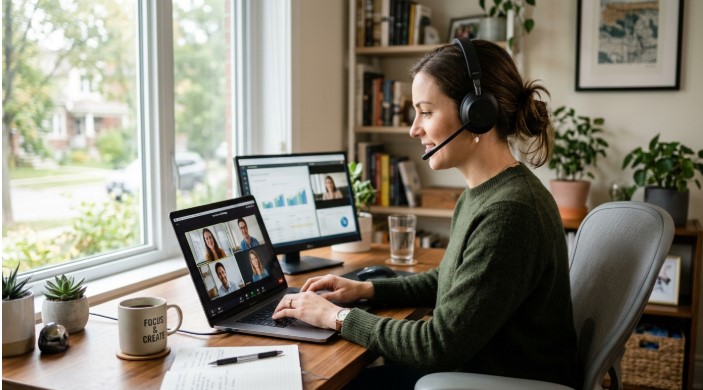 hosted VoIP services